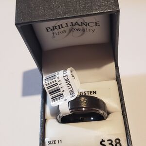 New Brilliance fine jewelry Tungsten satin band size 11
